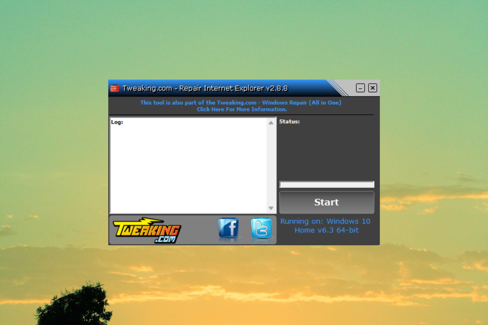 Repair Internet Explorer - Tweaking