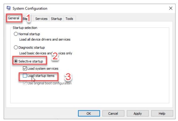 "VSS was denied access to the root of volume" - Clean Boot