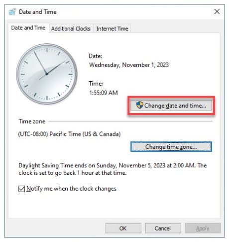 Snipping Tool Date and Time