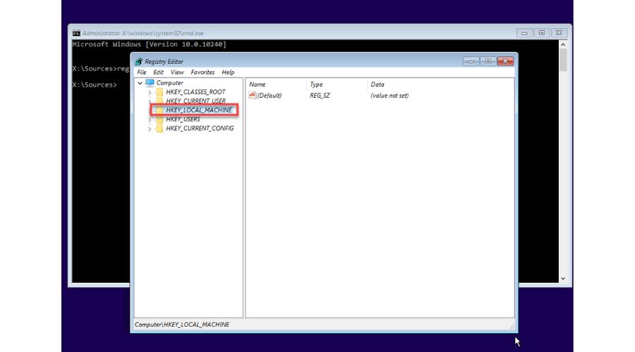 Windows Registry HLM