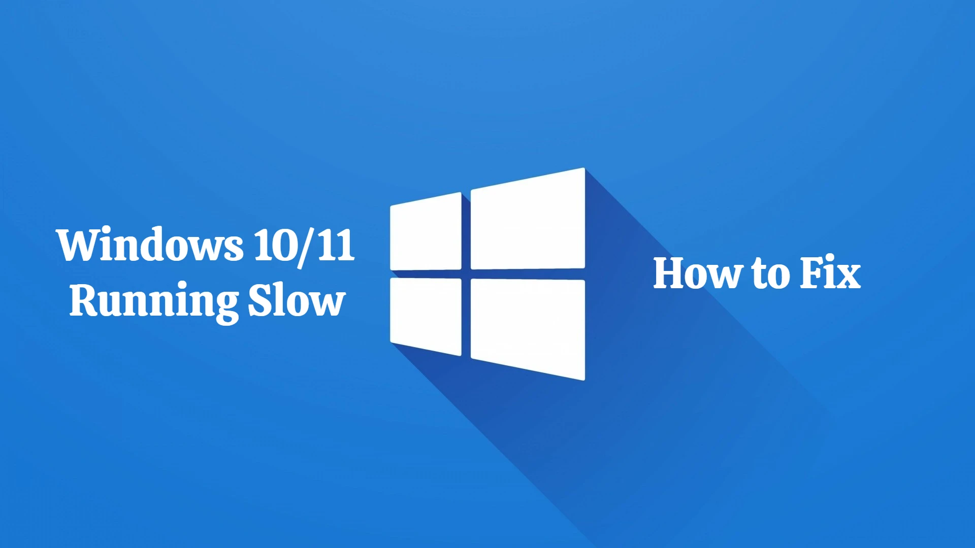 why is my computer running so slow windows 11